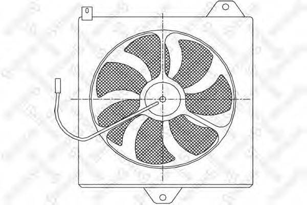 STELLOX 2999221SX Вентилятор, охлаждение двигателя