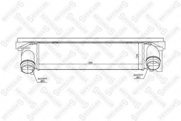 STELLOX 1040005SX Интеркулер