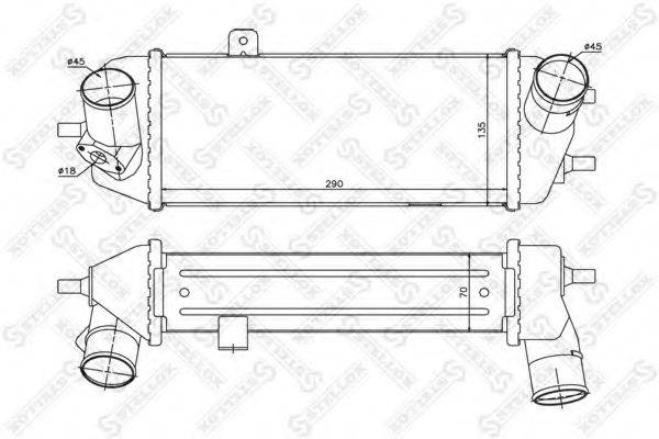 STELLOX 1040022SX Интеркулер