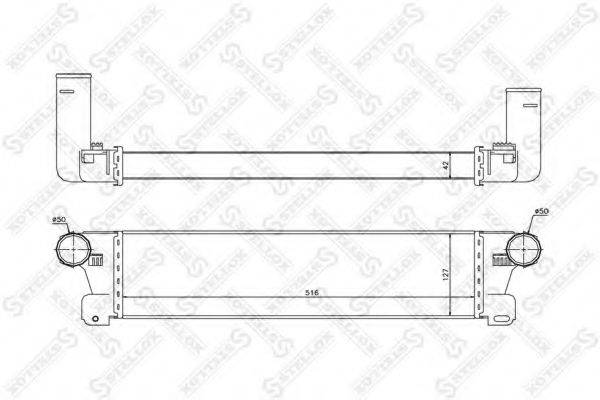 STELLOX 1040039SX Интеркулер
