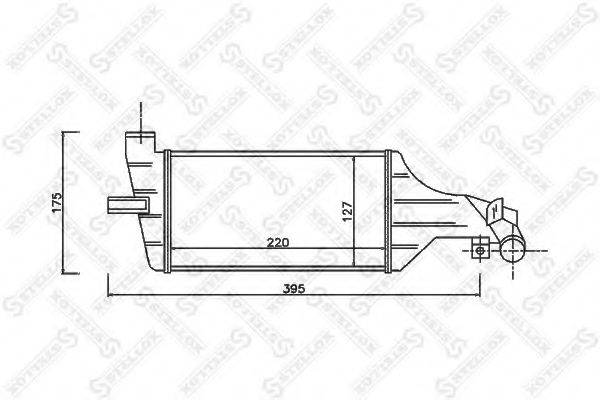 STELLOX 1040061SX Интеркулер