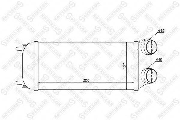 STELLOX 1040062SX Интеркулер