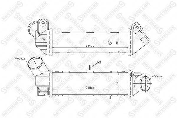 STELLOX 1040073SX Интеркулер