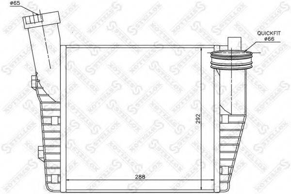 STELLOX 1040074SX Интеркулер