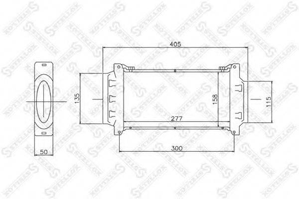 STELLOX 1040077SX Интеркулер