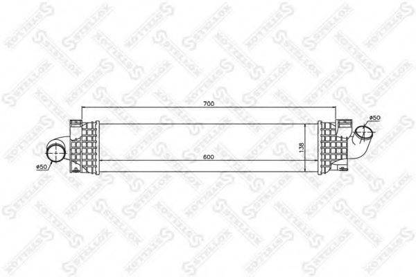 STELLOX 1040087SX Интеркулер