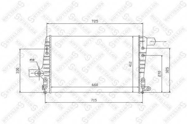 STELLOX 1040104SX Интеркулер