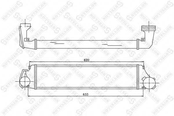 STELLOX 1040114SX Интеркулер