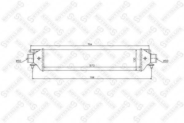 STELLOX 1040125SX Интеркулер