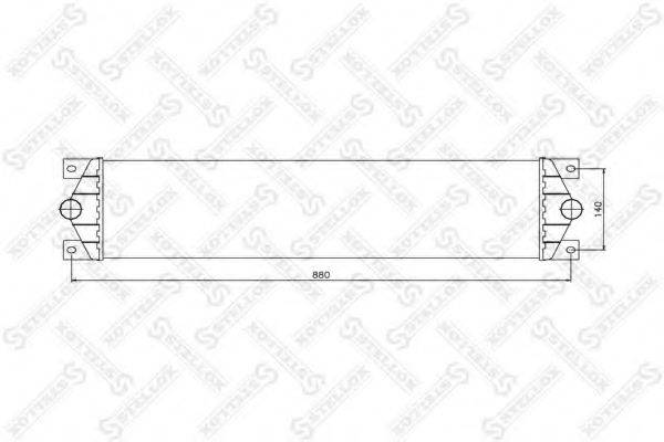 STELLOX 1040136SX Интеркулер