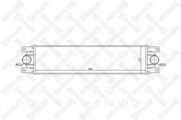 STELLOX 1040140SX Интеркулер