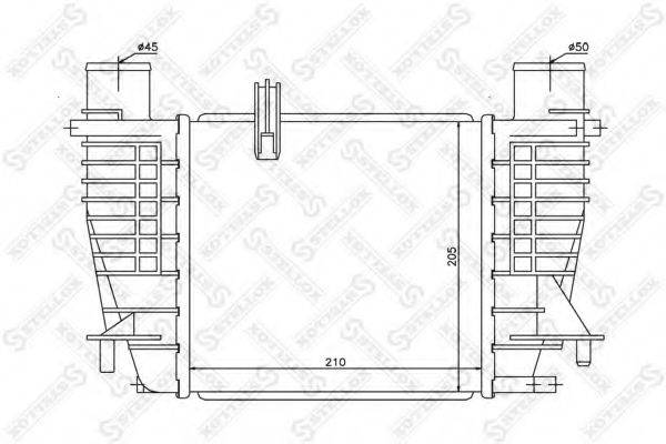 STELLOX 1040150SX Интеркулер