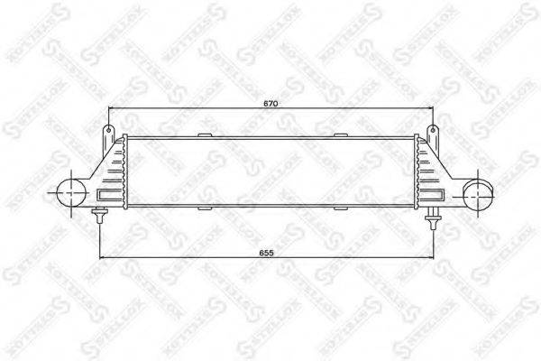 STELLOX 1040205SX Интеркулер