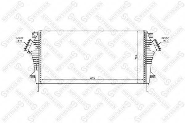 STELLOX 1040209SX Интеркулер