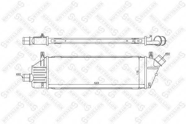 STELLOX 1040223SX Интеркулер