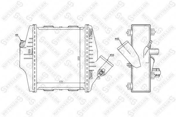 STELLOX 1040229SX Интеркулер