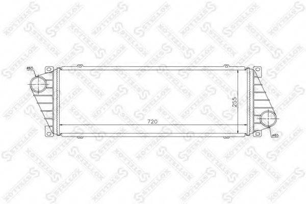 STELLOX 8110855SX Интеркулер