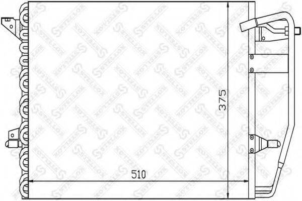 STELLOX 1045297SX Конденсатор, кондиционер