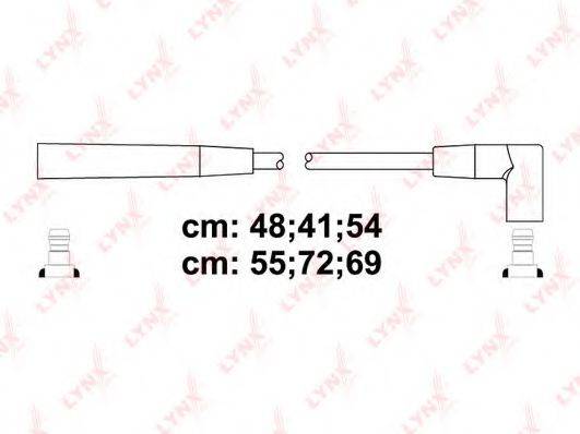 LYNXAUTO SPC2602 Комплект проводов зажигания