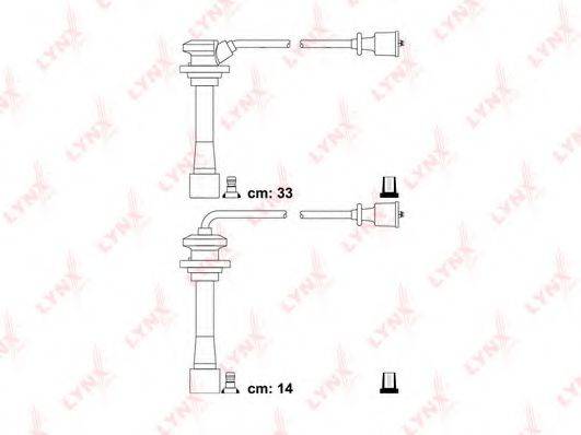 LYNXAUTO SPC4403 Комплект проводов зажигания