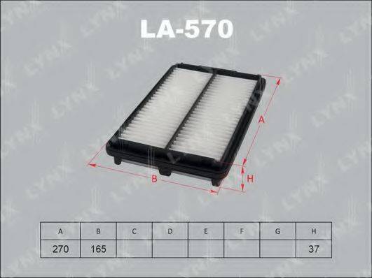 LYNXAUTO LA570 Воздушный фильтр
