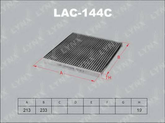 LYNXAUTO LAC144C Фильтр, воздух во внутренном пространстве