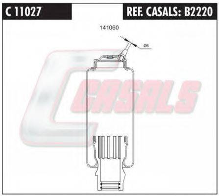 CASALS B2220 Гаситель, крепление кабины