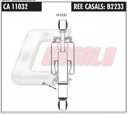 CASALS B2233 Гаситель, крепление кабины