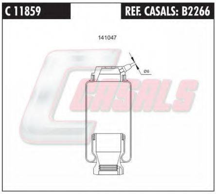 CASALS B2266 Гаситель, крепление кабины