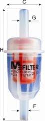 MFILTER DF12 Топливный фильтр