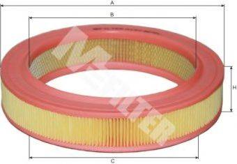 MFILTER A127 Воздушный фильтр