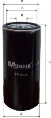 MFILTER TF660 Масляный фильтр
