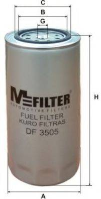 MFILTER DF3505 Топливный фильтр