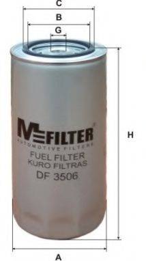 MFILTER DF3506 Топливный фильтр