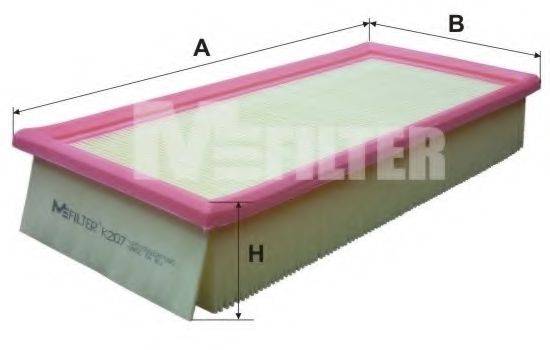 MFILTER K207 Воздушный фильтр