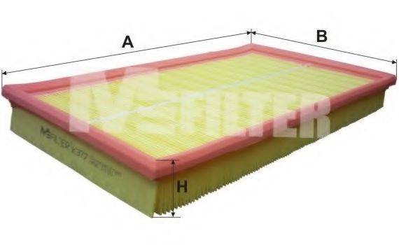 MFILTER K377 Воздушный фильтр