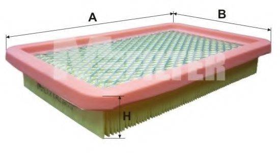 MFILTER K412 Воздушный фильтр
