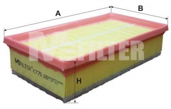 MFILTER K776 Воздушный фильтр