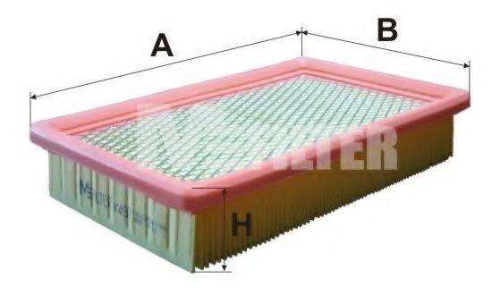 MFILTER K497 Воздушный фильтр