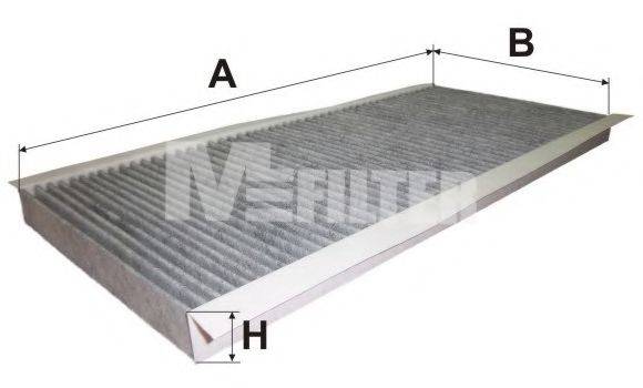 MFILTER K9073C Фильтр, воздух во внутренном пространстве