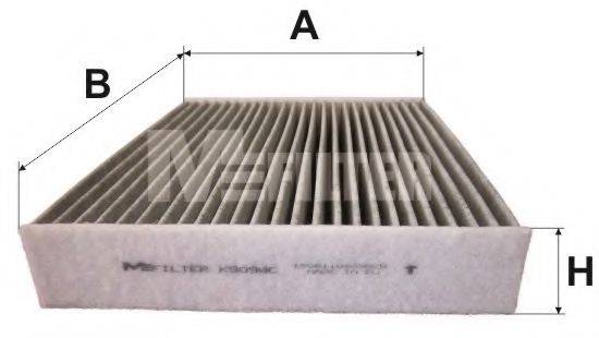 MFILTER K9098C Фильтр, воздух во внутренном пространстве