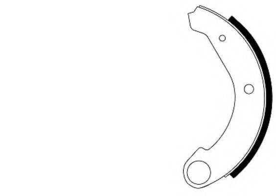 HELLA PAGID 8DB355000001 Комплект тормозных колодок