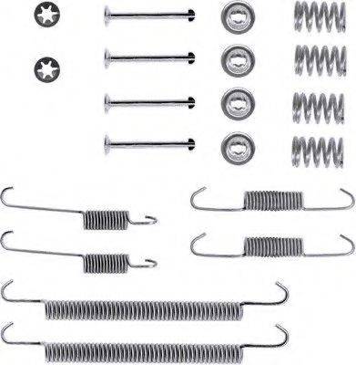 HELLA PAGID 8DZ355200231 Комплектующие, тормозная колодка