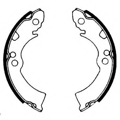 HELLA PAGID 8DB355000661 Комплект тормозных колодок