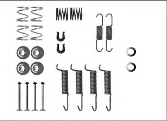 HELLA PAGID 8DZ355205971 Комплектующие, стояночная тормозная система