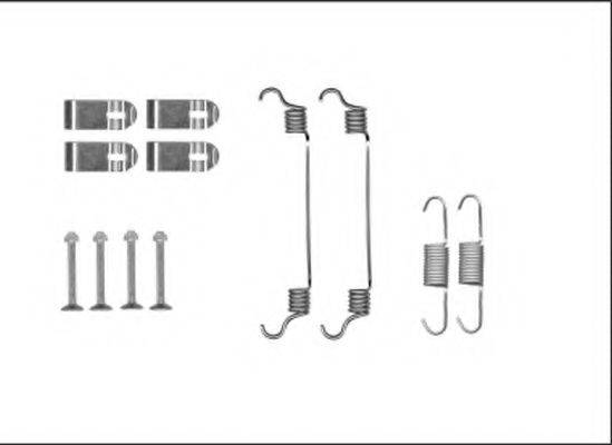 HELLA PAGID 8DZ355205981 Комплектующие, стояночная тормозная система