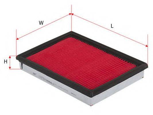 SAKURA AUTOMOTIVE A1863 Воздушный фильтр