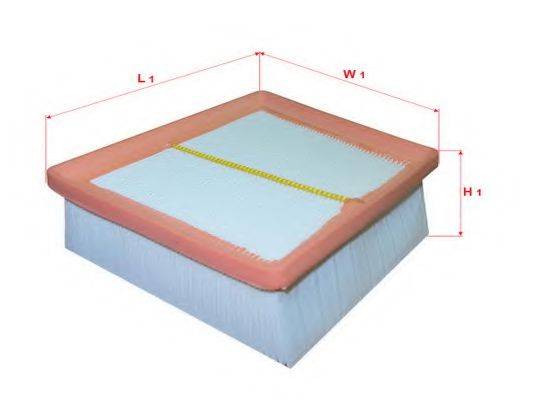 SAKURA AUTOMOTIVE A19880 Воздушный фильтр