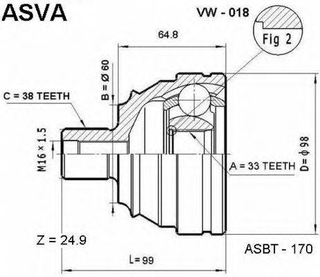 ASVA VW-018