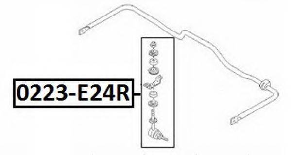 ASVA 0223E24R Тяга / стойка, стабилизатор